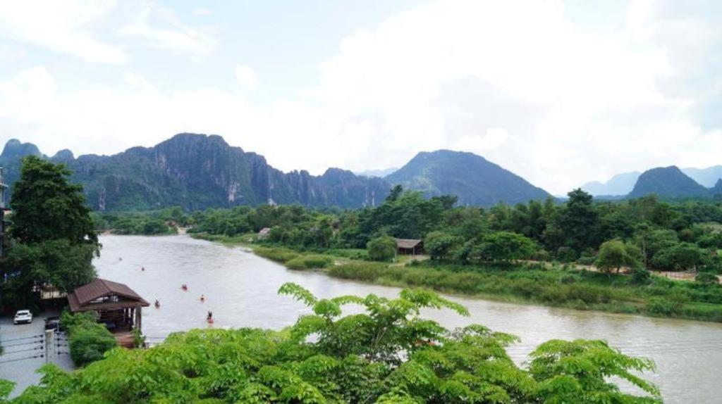 Vansana Hotel Vang Vieng Dış mekan fotoğraf