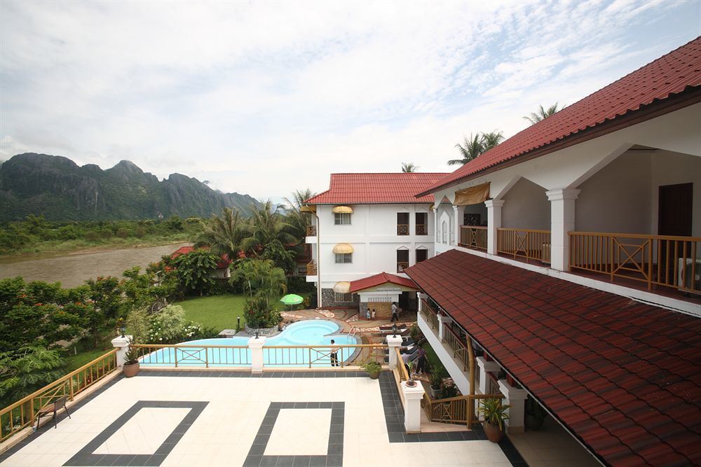 Vansana Hotel Vang Vieng Dış mekan fotoğraf